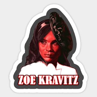 Zoe Kravitz Sticker